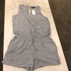 NWT Banana Republic Pinstripe Romper
